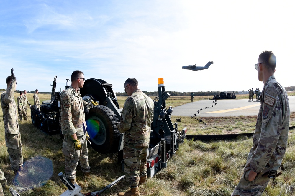 North Carolina Air National Guard Executes Inspection