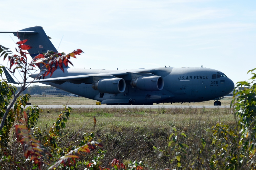 North Carolina Air National Guard Executes Inspection