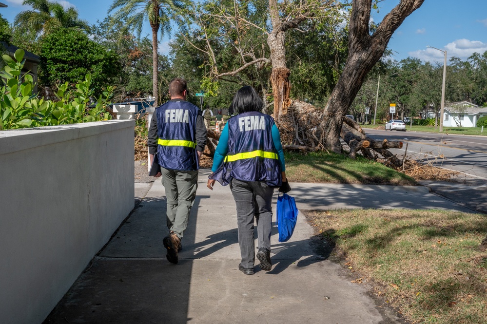 Disaster Survivor Assistance Teams Canvass Davis Islands Neighborhoods