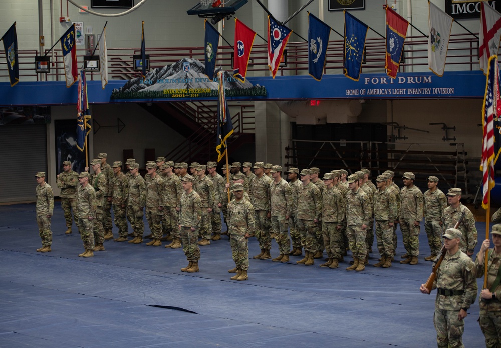 1st BCT Color Casing Ceremony