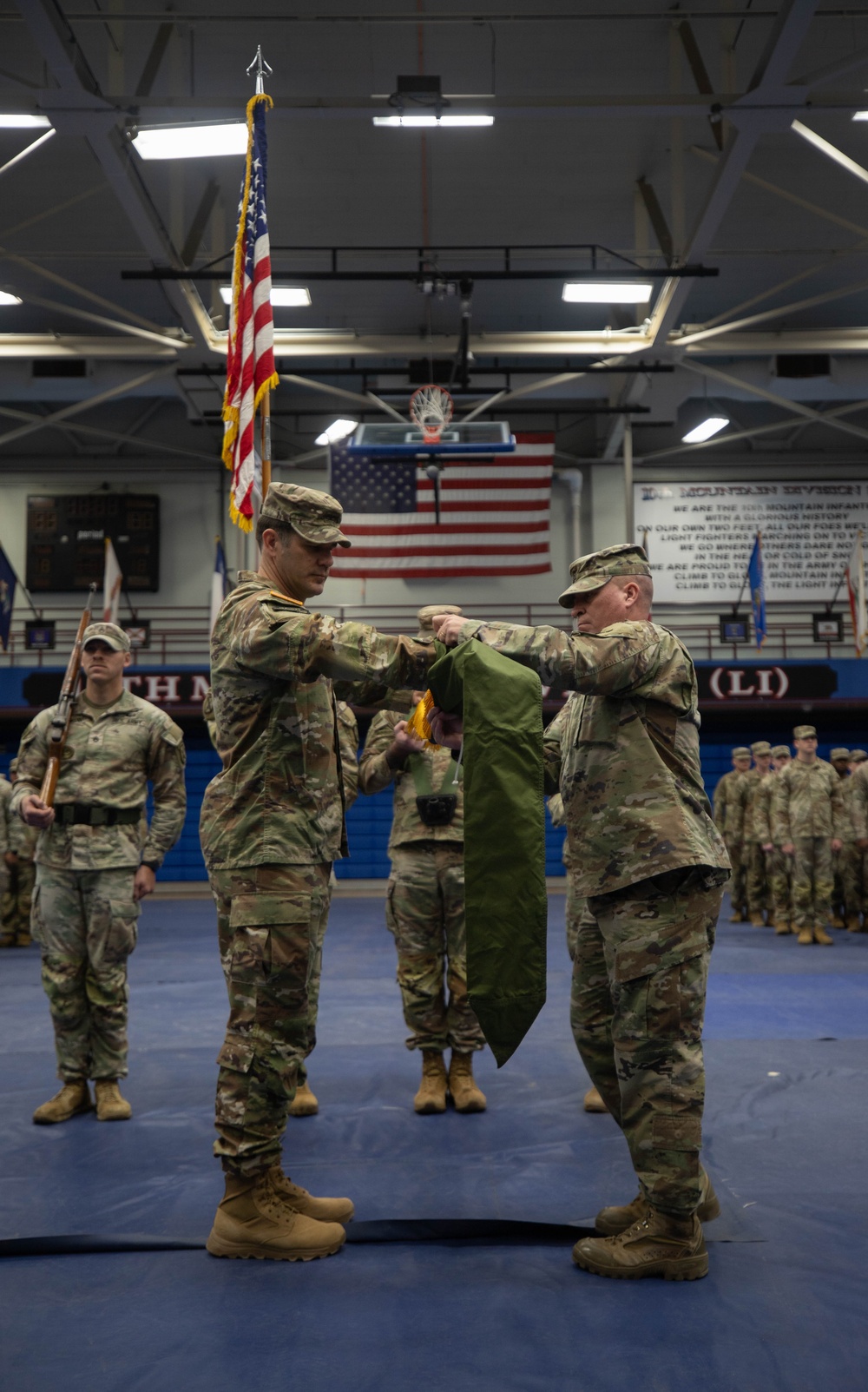 1st BCT Color Casing Ceremony