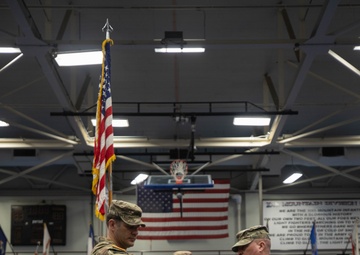 1st Brigade Combat Team cases colors ahead of deployment at Fort Drum