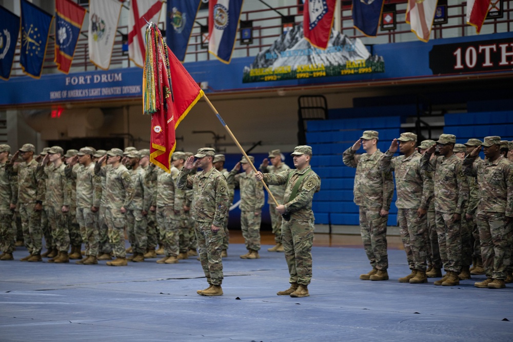 1st BCT Color Casing Ceremony