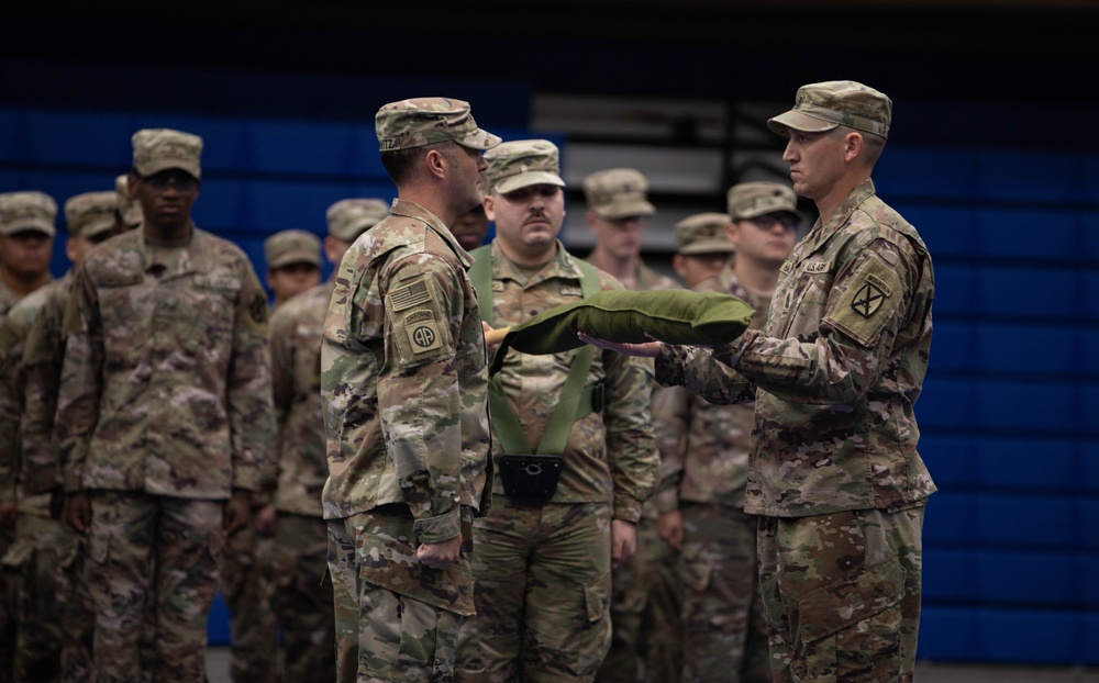 1st BCT Color Casing Ceremony