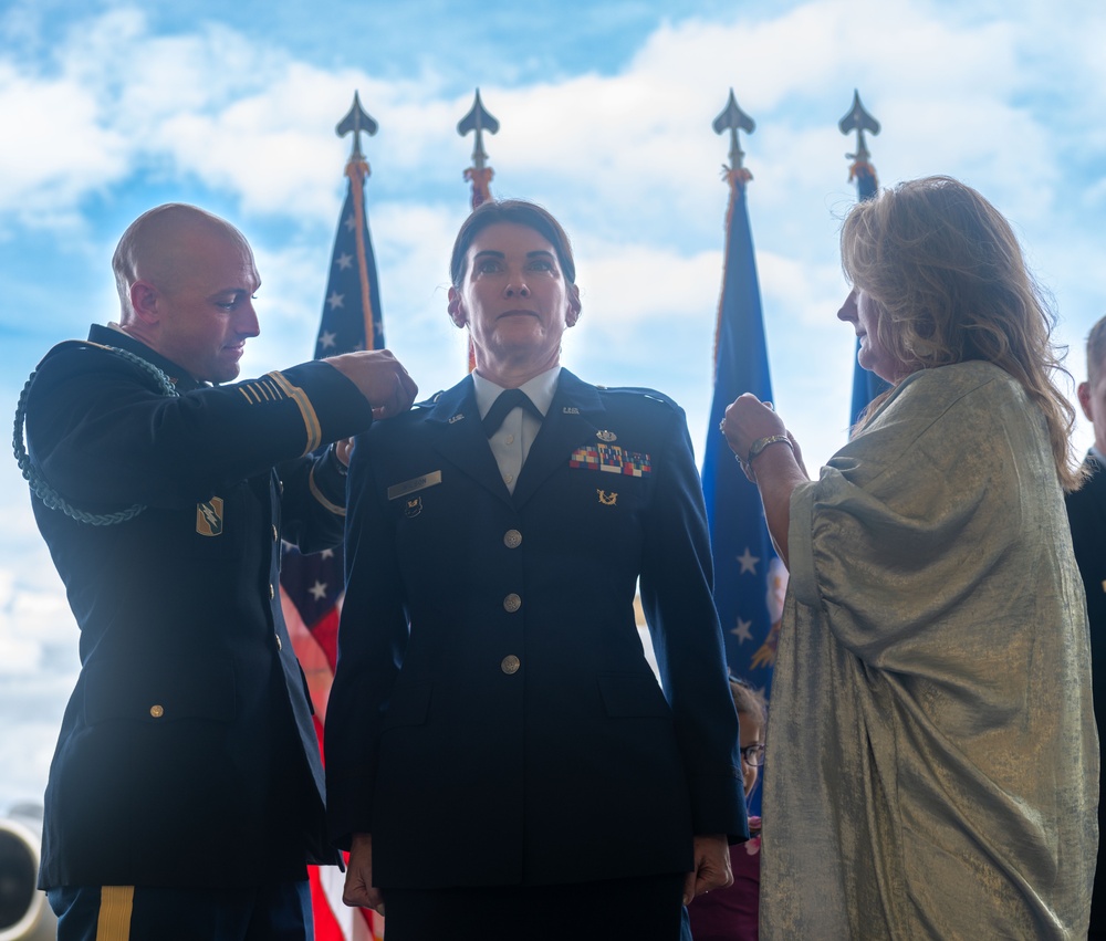 Promotion for Lt. Col. Rachel Wilson