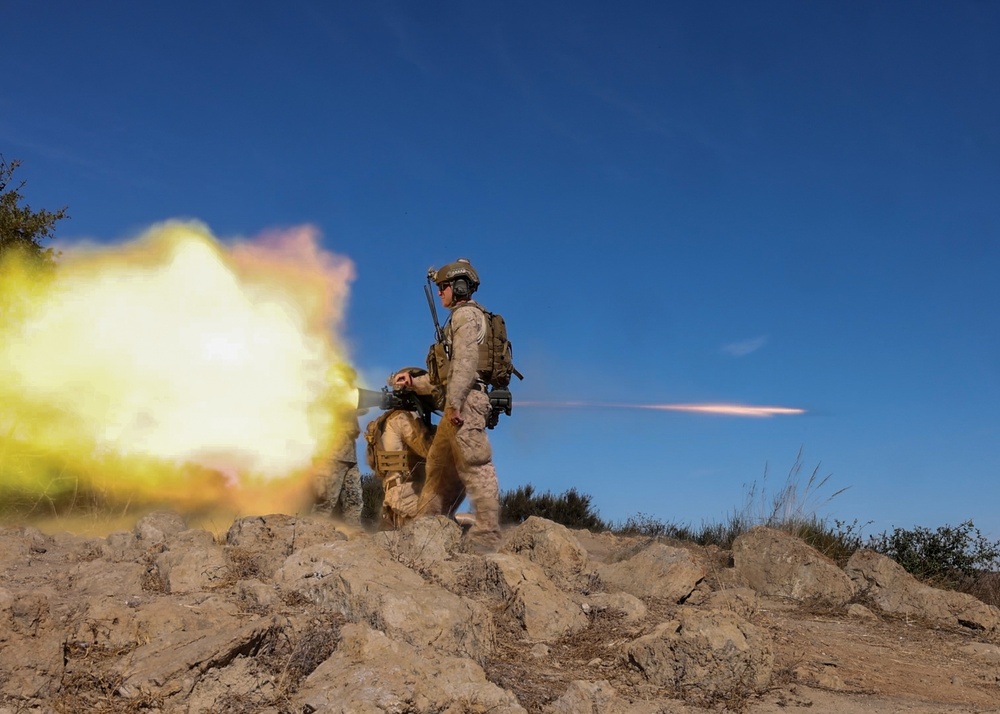 1st Recon Bn. Marines conduct live-fire day, night ranges