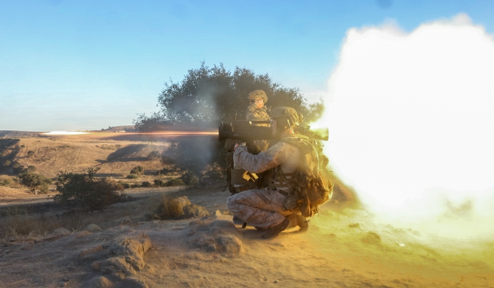 1st Recon Bn. Marines conduct live-fire day, night ranges