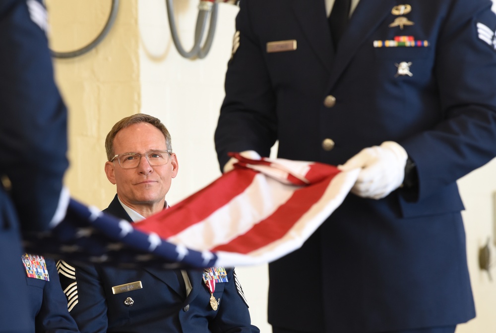 East Moriches Resident Brian Mosher Retires from the New York Air National Guard After 32 Years of Military Service