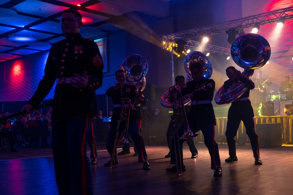 Headquarters Battalion, 2d Marine Division Marine Corps Ball