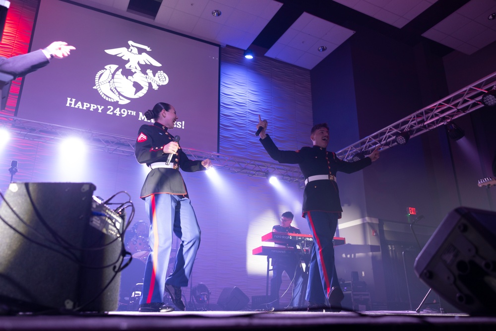 Headquarters Battalion, 2d Marine Division Marine Corps Ball