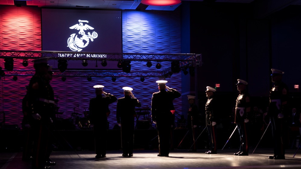 Headquarters Battalion, 2d Marine Division Marine Corps Ball