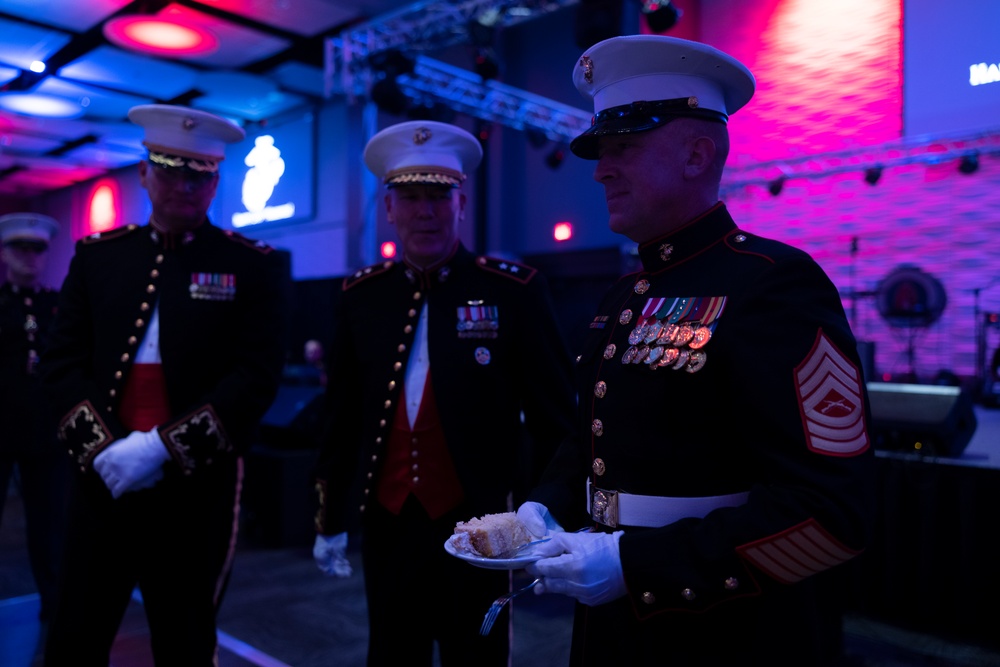 Headquarters Battalion, 2d Marine Division Marine Corps Ball