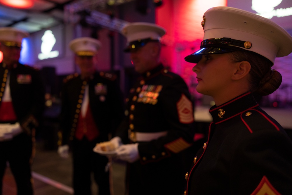 Headquarters Battalion, 2d Marine Division Marine Corps Ball