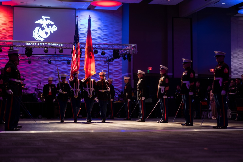 Headquarters Battalion, 2d Marine Division Marine Corps Ball