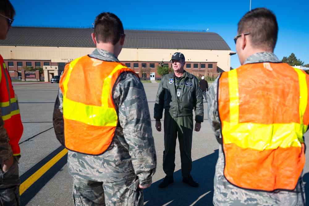 Scott AFB partners with Illinois Civil Air Patrol Wing for multi-state flight clinic