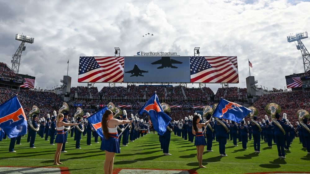 Eglin AFB supports Florida-Georgia game flyover