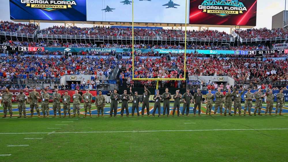 Eglin AFB supports Florida-Georgia game flyover