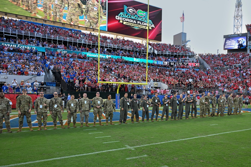 Eglin AFB supports Florida-Georgia game flyover