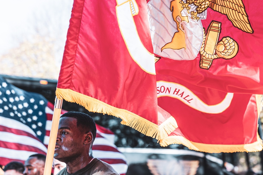 Commandant, Gen. Smith, Leads 249th Birthday Run