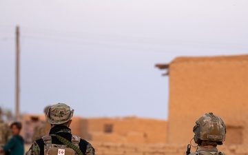 U.S. Soldiers and SDF conduct joint patrol