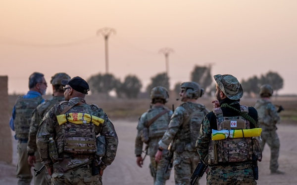 U.S. Soldiers and SDF conduct joint patrol