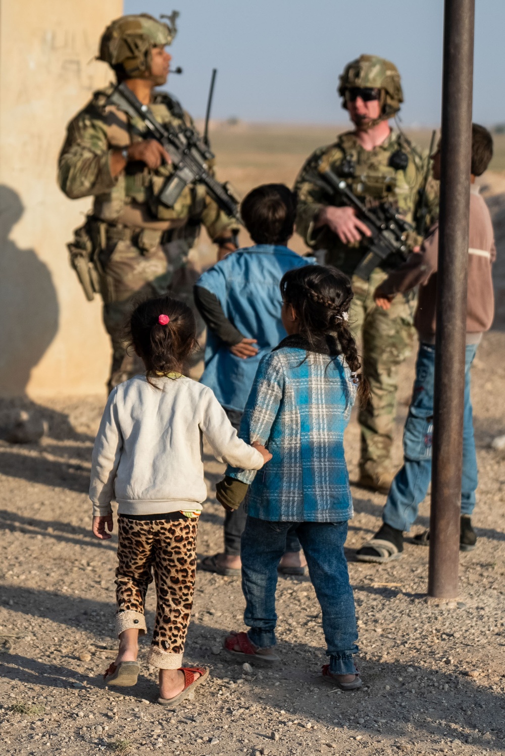 U.S. Soldiers and SDF conduct joint patrol