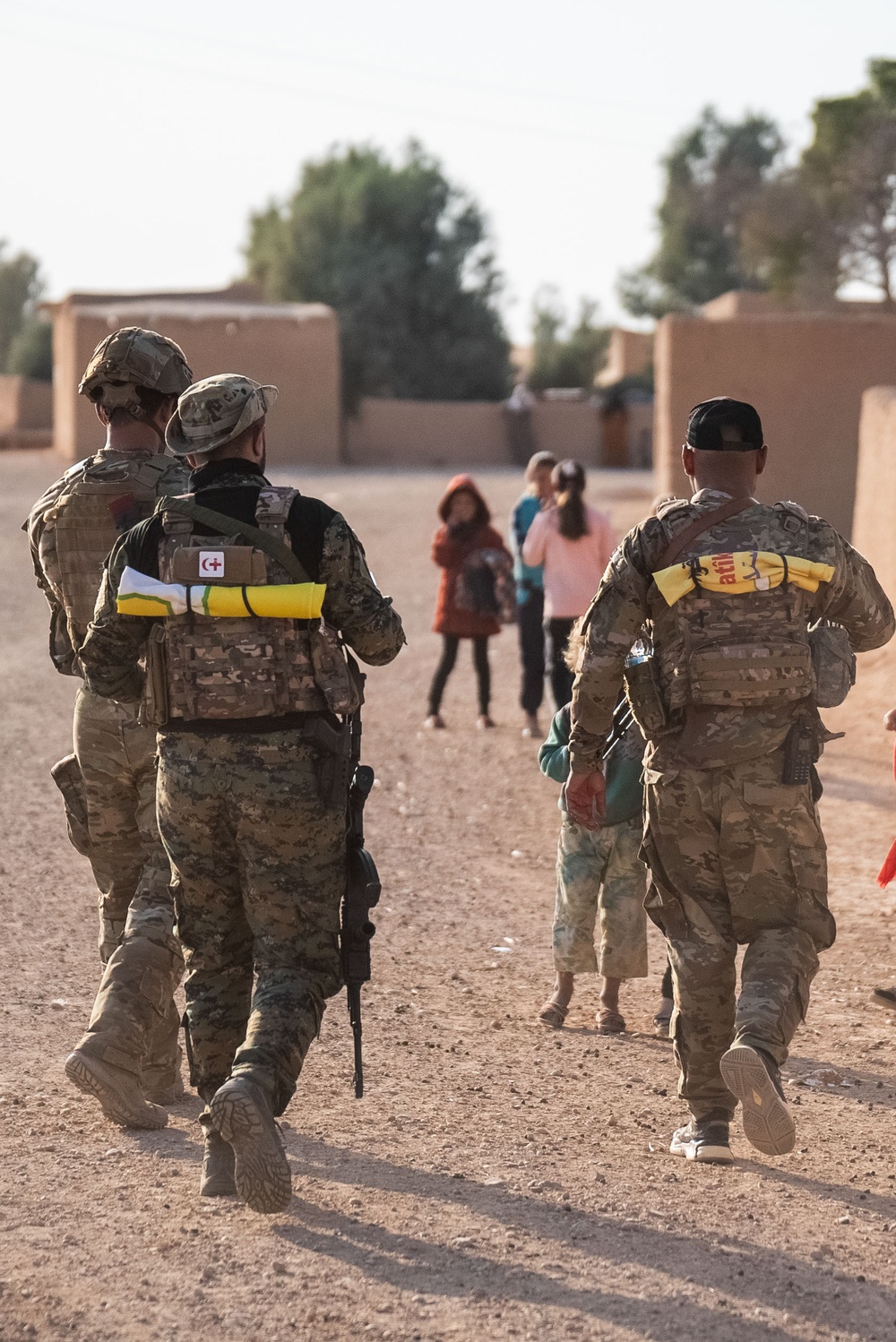 U.S. Soldiers and SDF conduct joint patrol