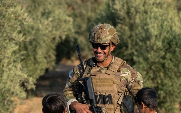U.S. Soldiers and SDF conduct joint patrol