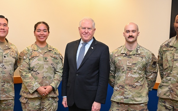 Secretary of the Air Force Frank Kendall Visits 16th Air Force