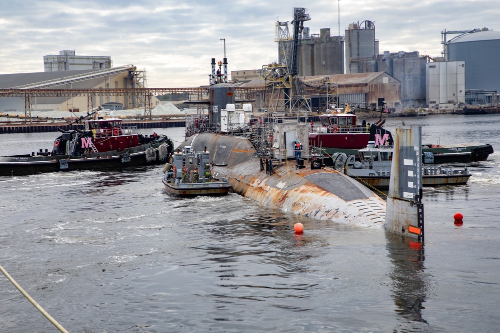 NNSY completes inactivation of MTS Sam Rayburn