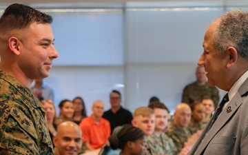 Secretary of the Navy Carlos Del Toro visits Marine Corps Recruiting Command