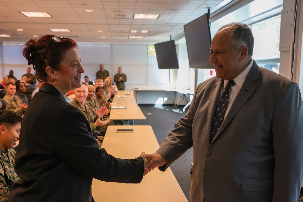 Secretary of the Navy Carlos Del Toro visits Marine Corps Recruiting Command