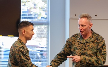 Secretary of the Navy Carlos Del Toro visits Marine Corps Recruiting Command