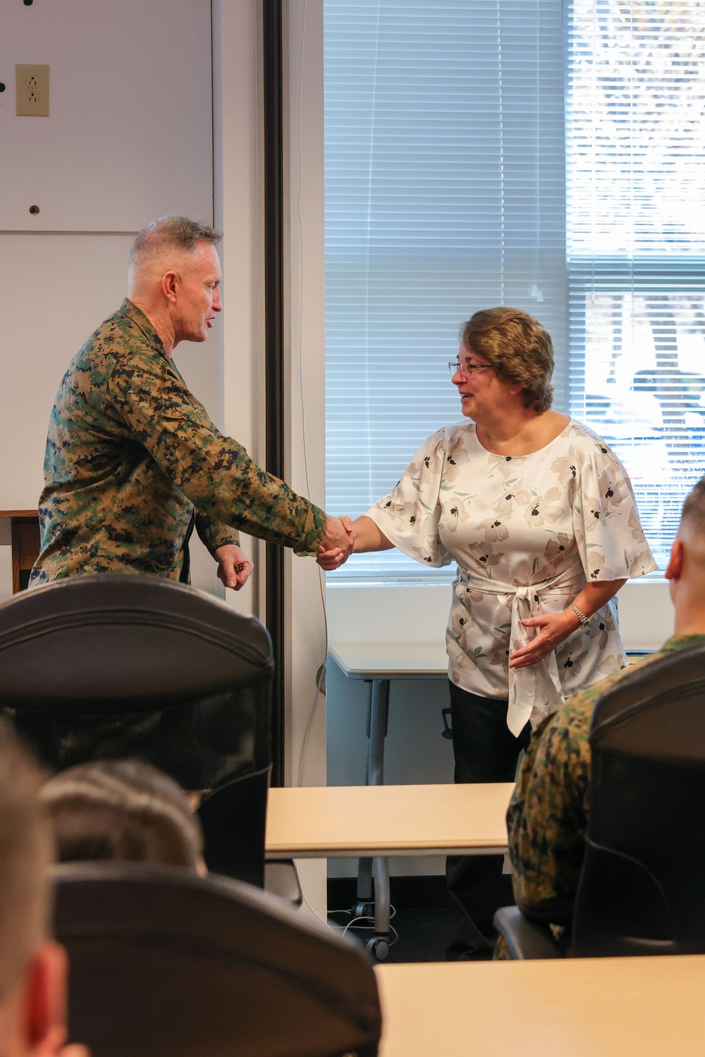 Secretary of the Navy Carlos Del Toro visits Marine Corps Recruiting Command