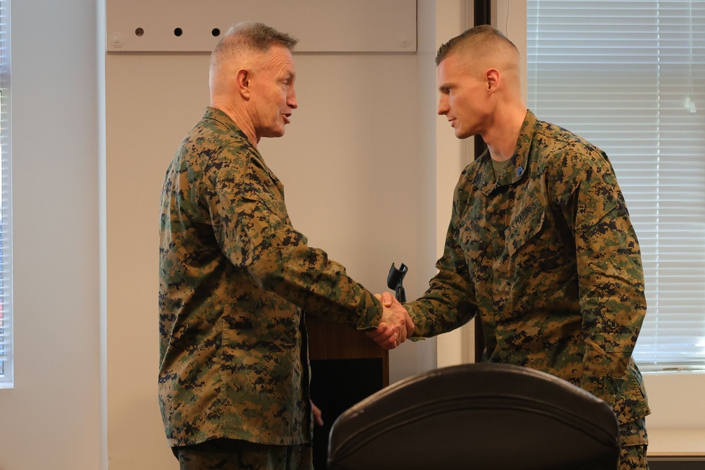 Secretary of the Navy Carlos Del Toro visits Marine Corps Recruiting Command