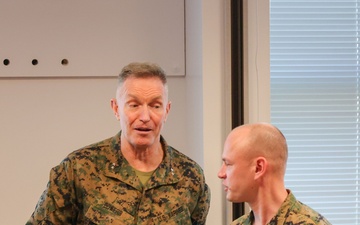 Secretary of the Navy Carlos Del Toro visits Marine Corps Recruiting Command