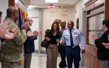 SEACNGB Tony L. Whitehead Receives Clap-Out at Pentagon