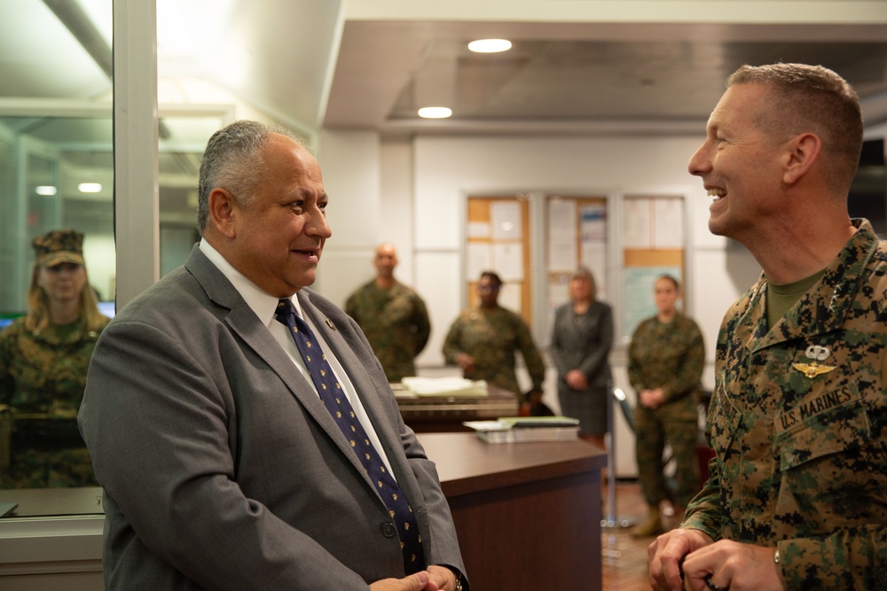 Secretary of the Navy recognizes Marines, civilians instrumental to Marine Corps’ recruitment, historic retention success