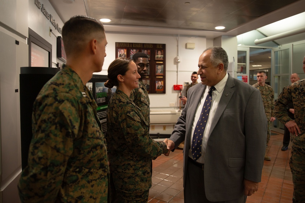 Secretary of the Navy recognizes Marines, civilians instrumental to Marine Corps’ recruitment, historic retention success