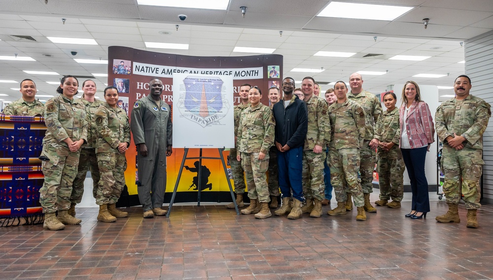 National American Indian Heritage Month Proclamation Signing at F.E. Warren Air Force Base