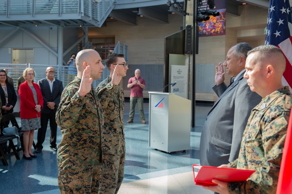 Secretary of the Navy recognizes Marines, civilians instrumental to Marine Corps’ recruitment, historic retention success