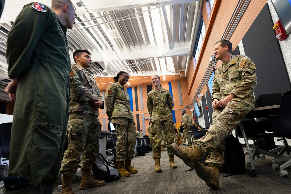Aim High...Bear Down, University of Arizona hosts career day for AFROTC cadet wing