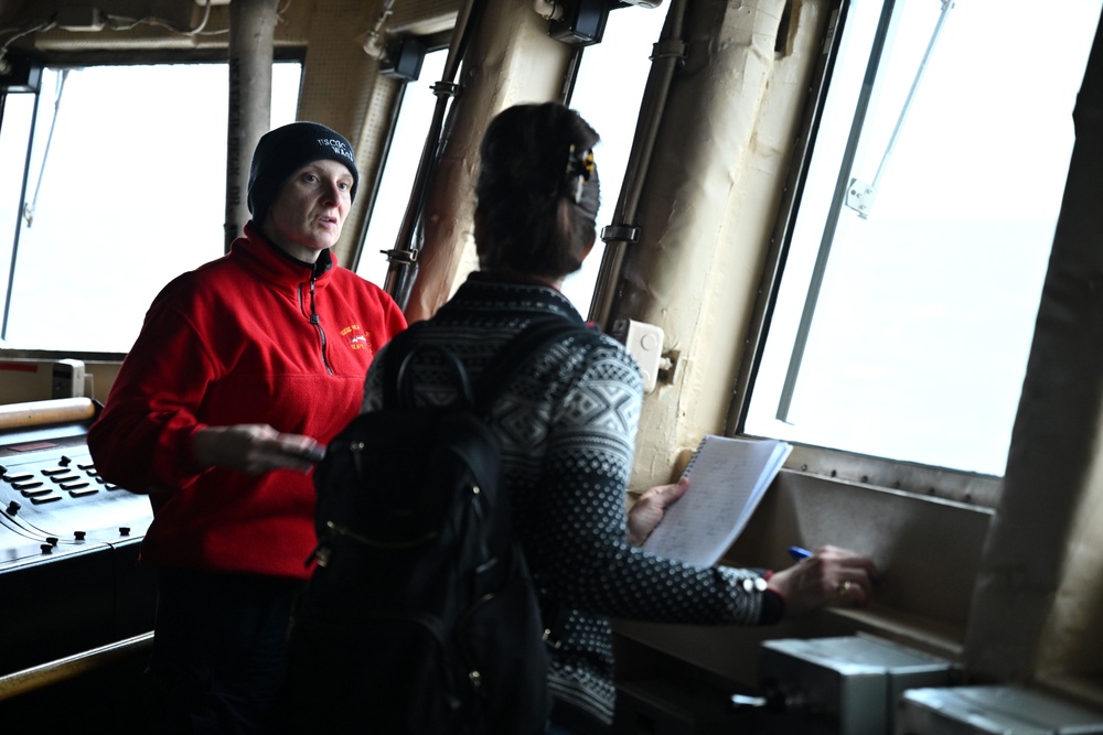 U.S. Coast Guard Cutter Healy conducts Arctic operations