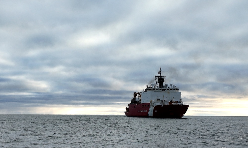 U.S. Coast Guard Cutter Healy conducts Arctic operations