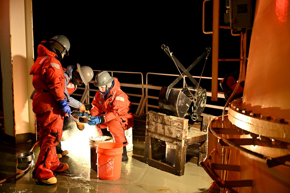 U.S. Coast Guard Cutter Healy conducts Arctic operations