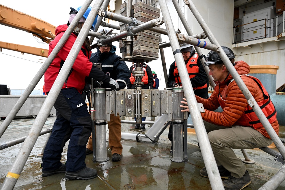 U.S. Coast Guard Cutter Healy conducts Arctic operations