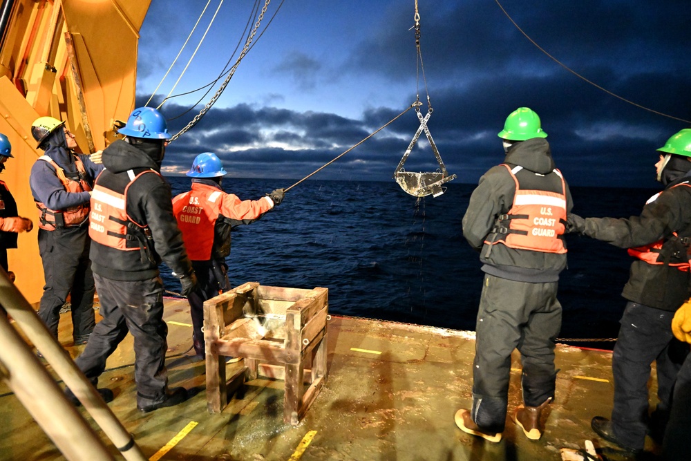 U.S. Coast Guard Cutter Healy conducts Arctic operations