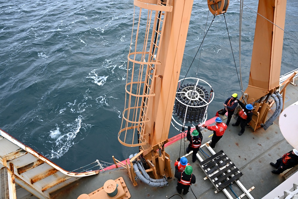 U.S. Coast Guard Cutter Healy conducts Arctic operations