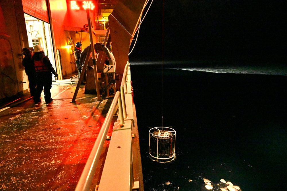 U.S. Coast Guard Cutter Healy conducts Arctic operations