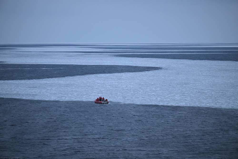 U.S. Coast Guard Cutter Healy conducts Arctic operations